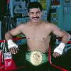 Fighter: Alexis Arguello:Born April 19, 1952 grew up in Managua, Nicaragua. He turned pro in 1968. During his long career, he fought fourteen world champions. In that career he won championships in Featherweight, SuperFeather & Light. His final ring record is 82–8, with 65 wins coming by knockout