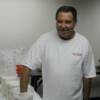Frank Otero getting his fist casted
Photo by Damon Gonzalez