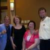 Guest Speaker-Class of 2010 James "Smitty" Smith, Mary Blou Barber, Class of 2010 Bob Alexander and his wife Pam