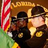 Hillsborough County Sheriff's Honor Guard leading in Inductees at Formal Induction Ceremony