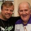 FBHOF Photographer Robert Richards with guest speaker Harold Lederman