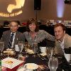 Channel 8 Sportscaster Gayle Sirens with son and father Floyd Self who gave the invocation 