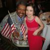 Hall of Famer Don King with singer Julia Dale